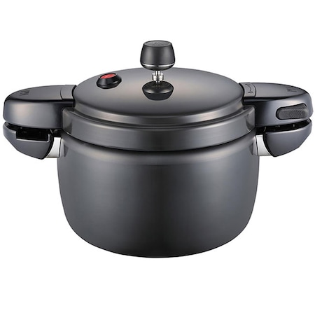 Chef2Cuisine 5.5 Liters 10 Servings New Black Pearl Pressure Cooker CH2598420
